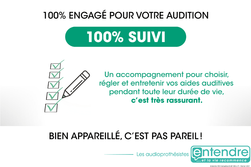 100% Suivi 100% Suivi